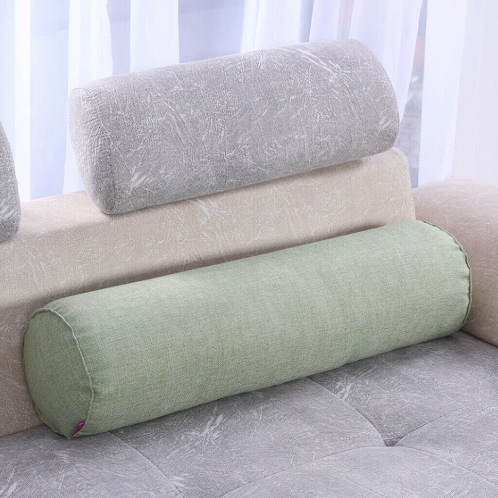 3 Pieces Neck Roll Pillow Cervical Bolster Support Ankle Stress Relief