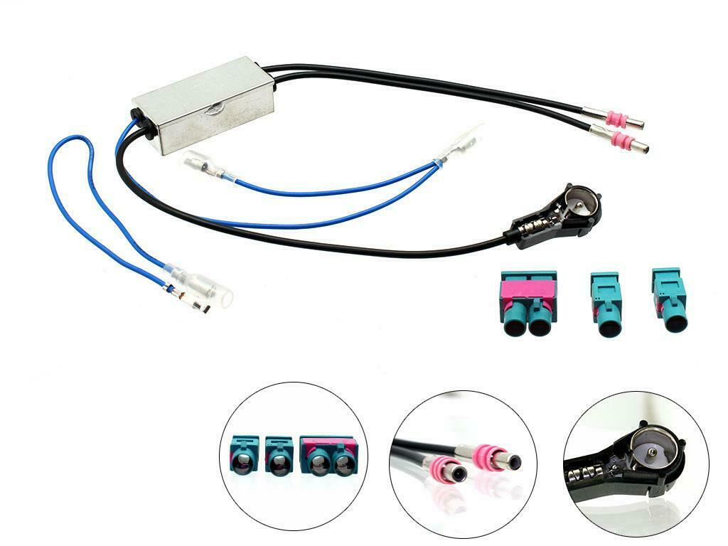 CT27AA77 CD RADIO ANTENNA AERIAL ADAPTER LEAD FITS SKODA ROOMSTER YETI