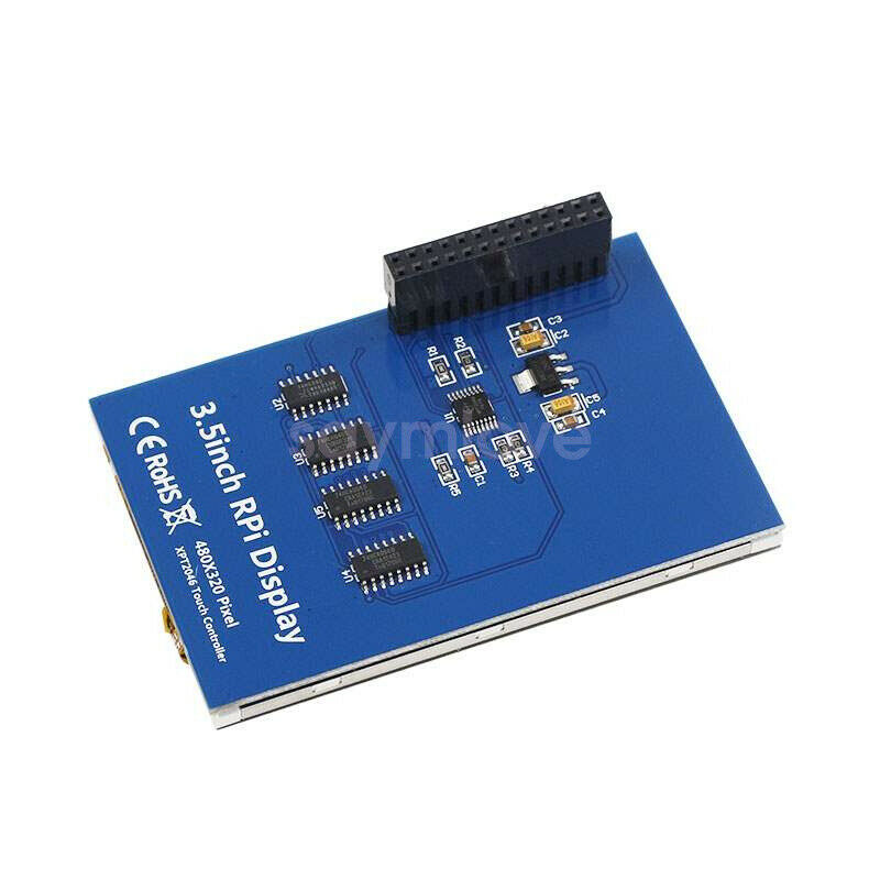 3.5" TFT LCD Touch Screen 320*480 Display Board w/ Case For Raspberry Pi 3 B+