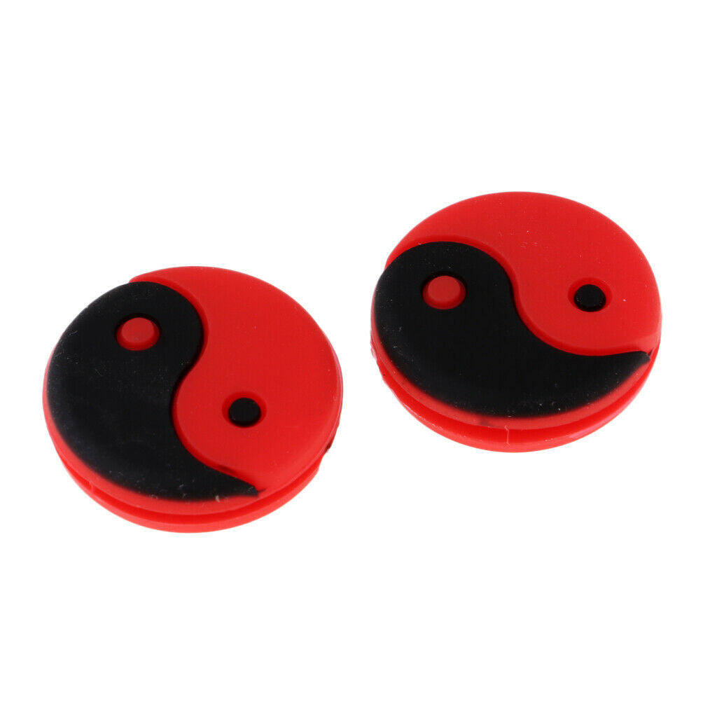2Pcs Replacement Silicone Tennis Racquet Shock Absorber Vibration Dampeners Tool