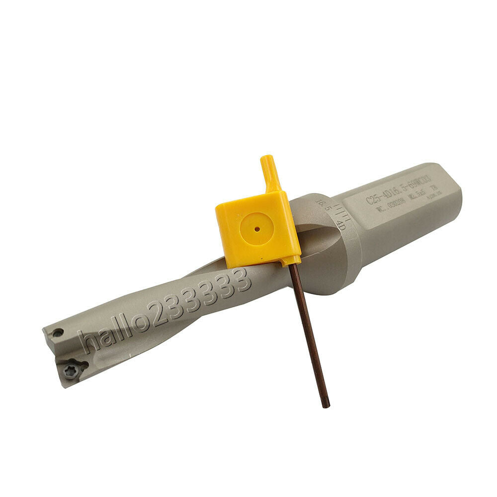 WPD-165-4D-C25 16.5mm U drill indexable drill For WCMX030208 WCMX carbide insert