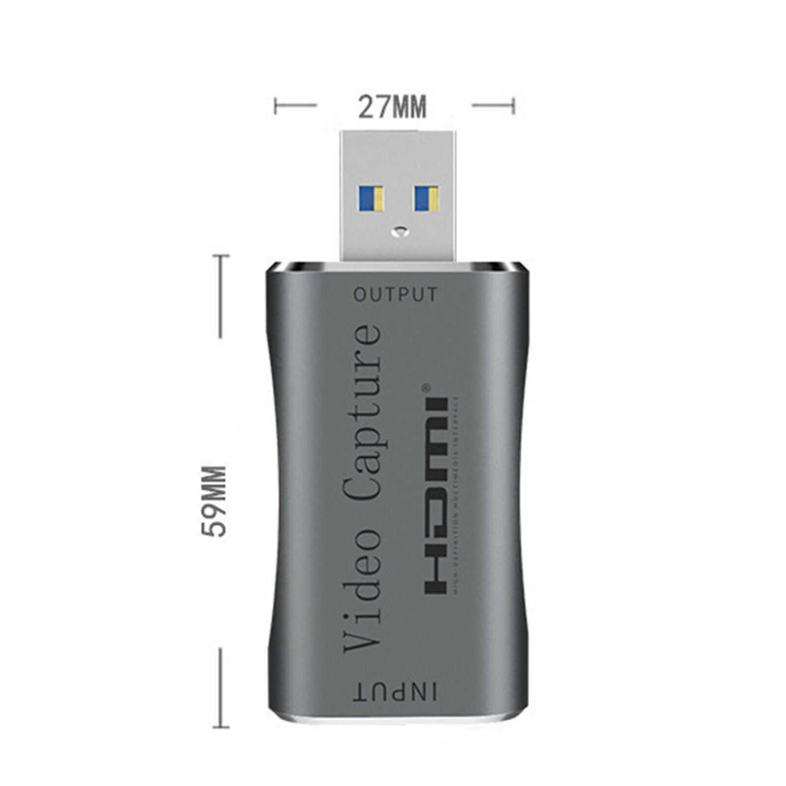 Video Capture Card HDMI to USB 1080p USB Video Recording Screen Sharing