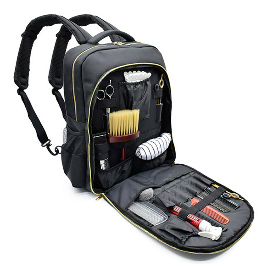 Portable Stylist  Travel Bag Clippers Combs Styling Tool Case