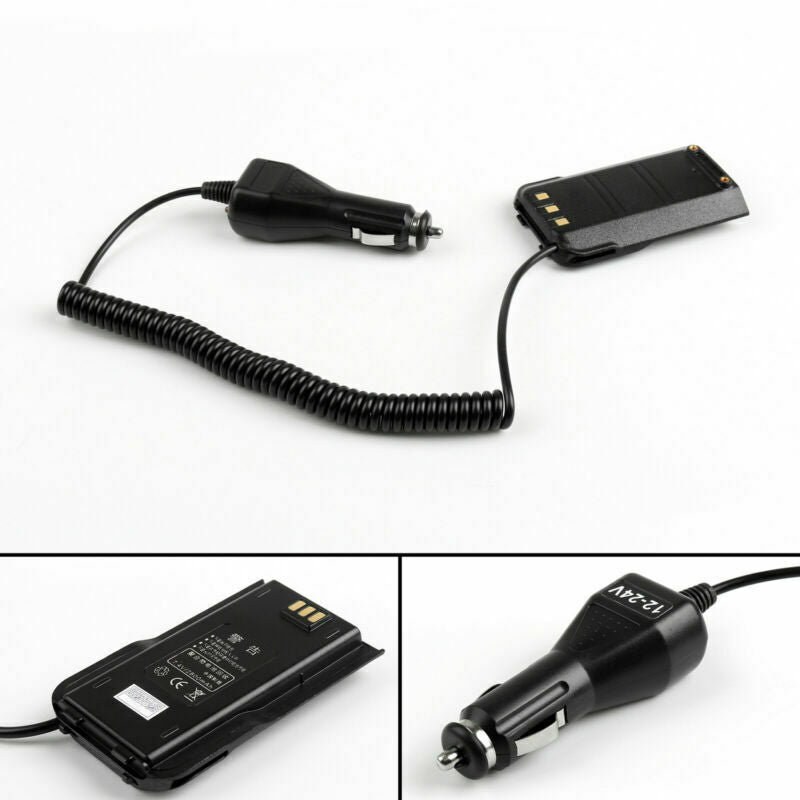 Car Charger Battery Eliminator For TYT MD380 Retevis RT3 RT3 Two-Way Talkie A6