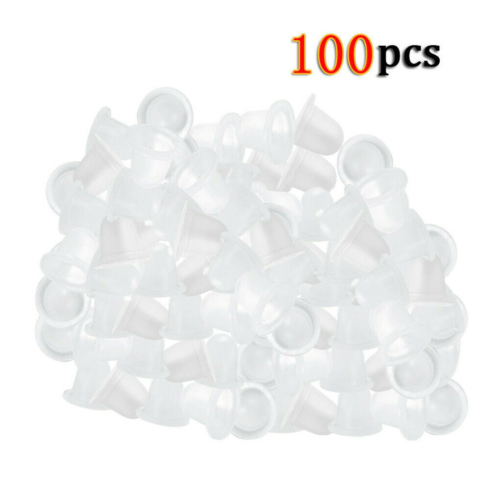 100pcs Tattoo Ink   Cup Permanent Makeup Pigment Accessories Holder