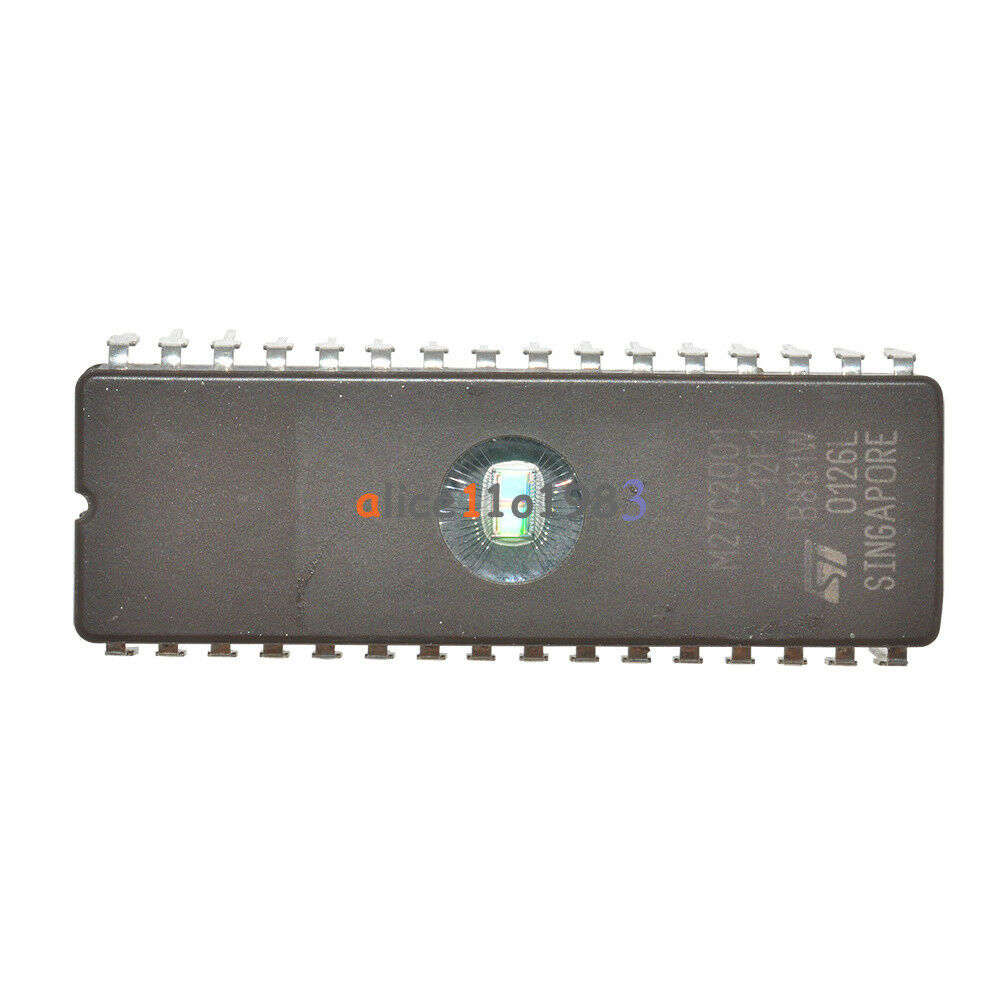 2PCS M27C2001 M27C2001-12F1 IC EPROM 2MBIT 120NS 32CDIP