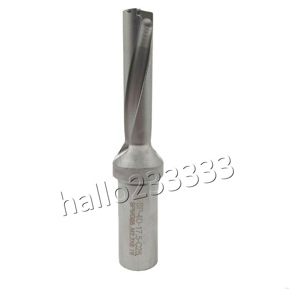 SP-17.5-C25-4D U drill indexable drill 17.5mm C25-4D FOR SPMG05 U drill inserts