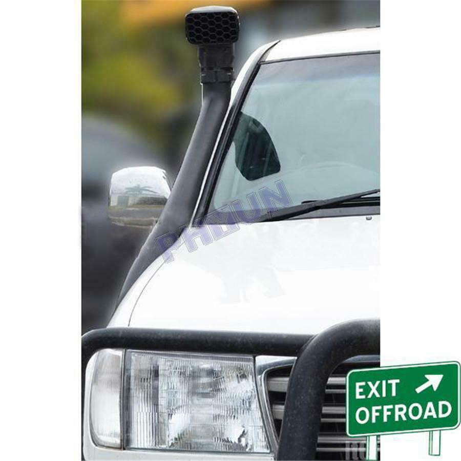 Black Car Air Intake Snorkel Head 3" 76MM Snorkel Universal For SUV Car Off Road