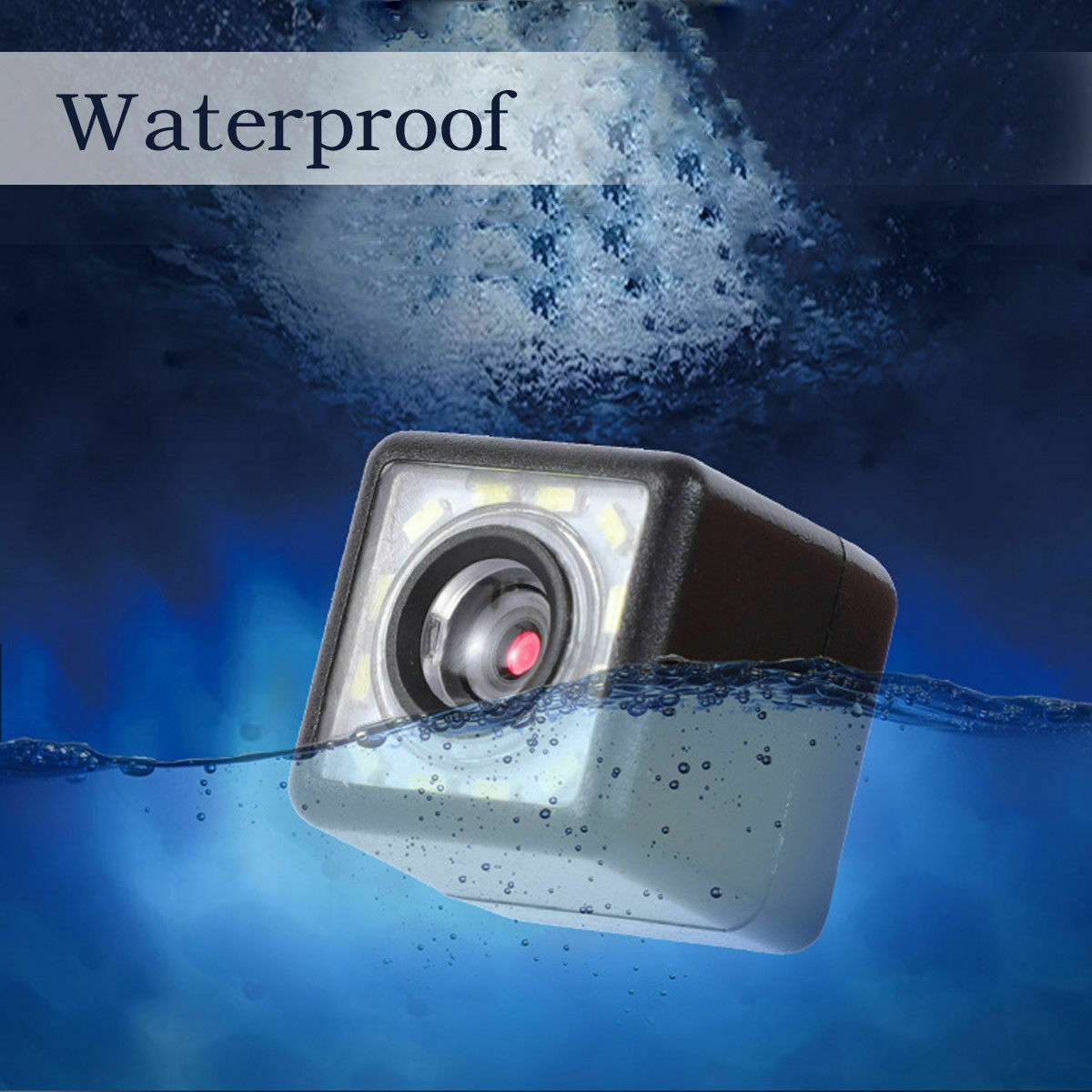 12 LED HD Car Rear View Reverse Backup Camera Parking Night Vision Waterproof