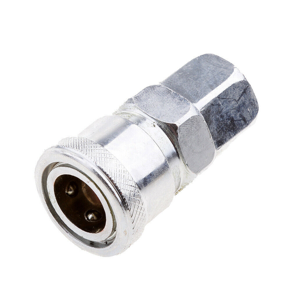 10pcs Air Line Hose Fittings Coupler Quick Release Connector 1/4''