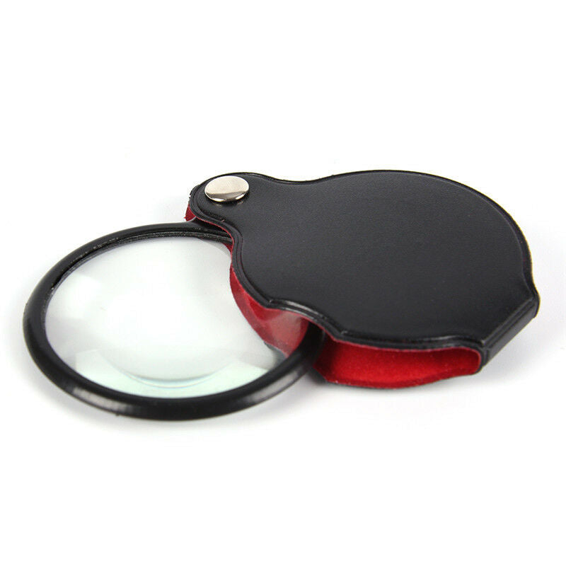Folding 10X Mini Pocket Jewelry Magnifier Magnifying Eye Glass Loupe Lens .l8