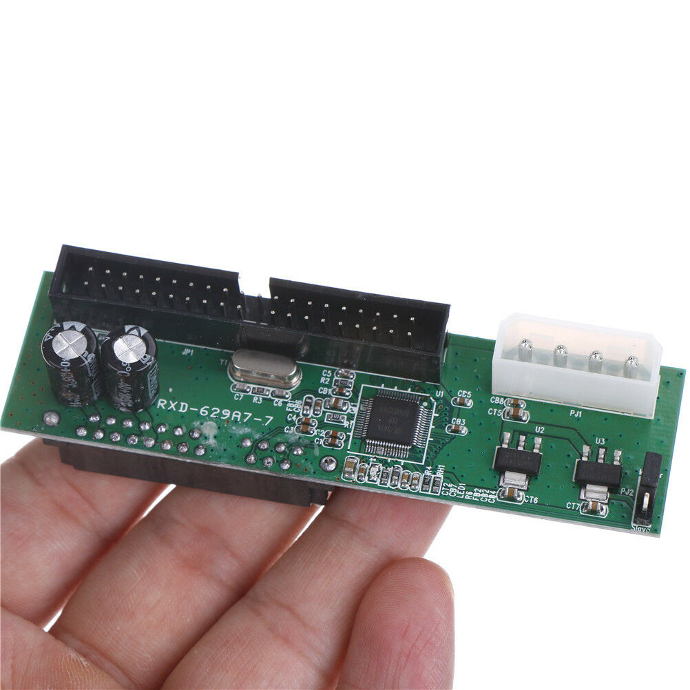 SATA To IDE Adapter Converter 2.5 Sata Female to 3.5 IDE Male HDD DVD Serial NEW