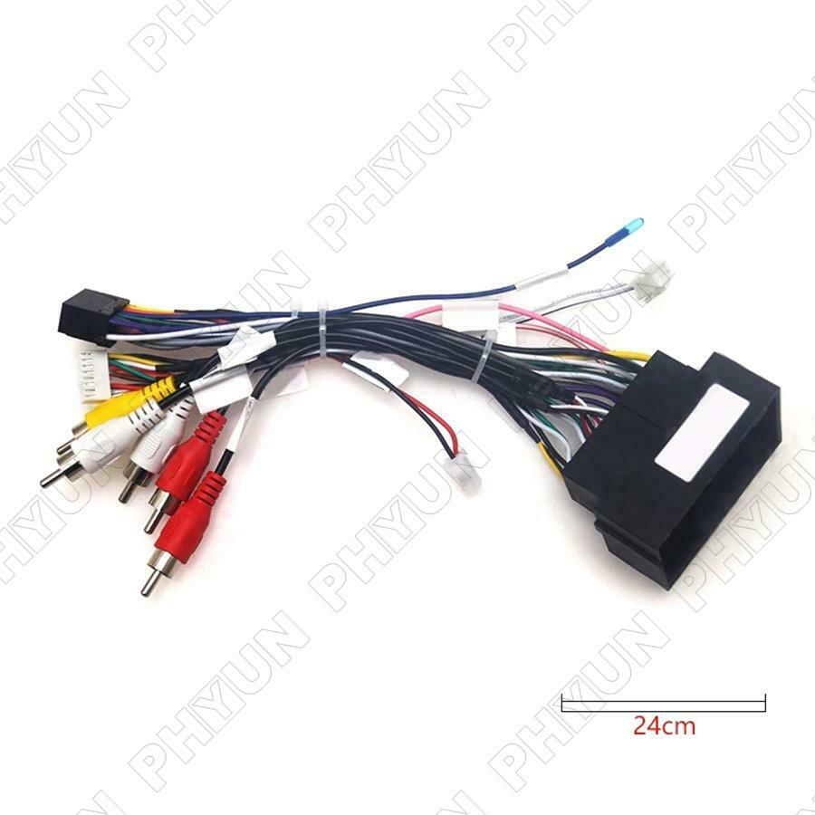 16 PIN Wiring Harness Adapter + Canbus For Jeep Cherokee Compass Grand Commander