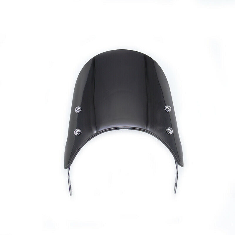 Headlight Fairing Black Windshield Windscreen For Triumph T100 Bonneville T120