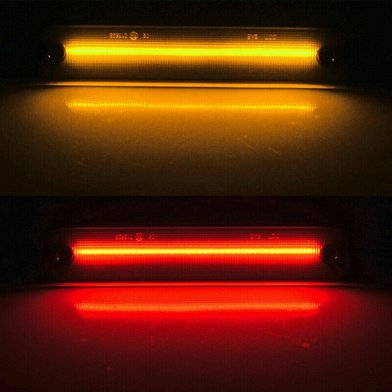 4pcs Smoke Lens LED F+R Side Marker Light fit for Hummer H2 03-09 25952319