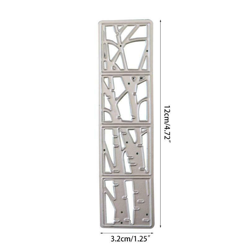 Window Tree Metal Cutting Dies Stencil Scrapbooking DIY Album Stamp Paper Card