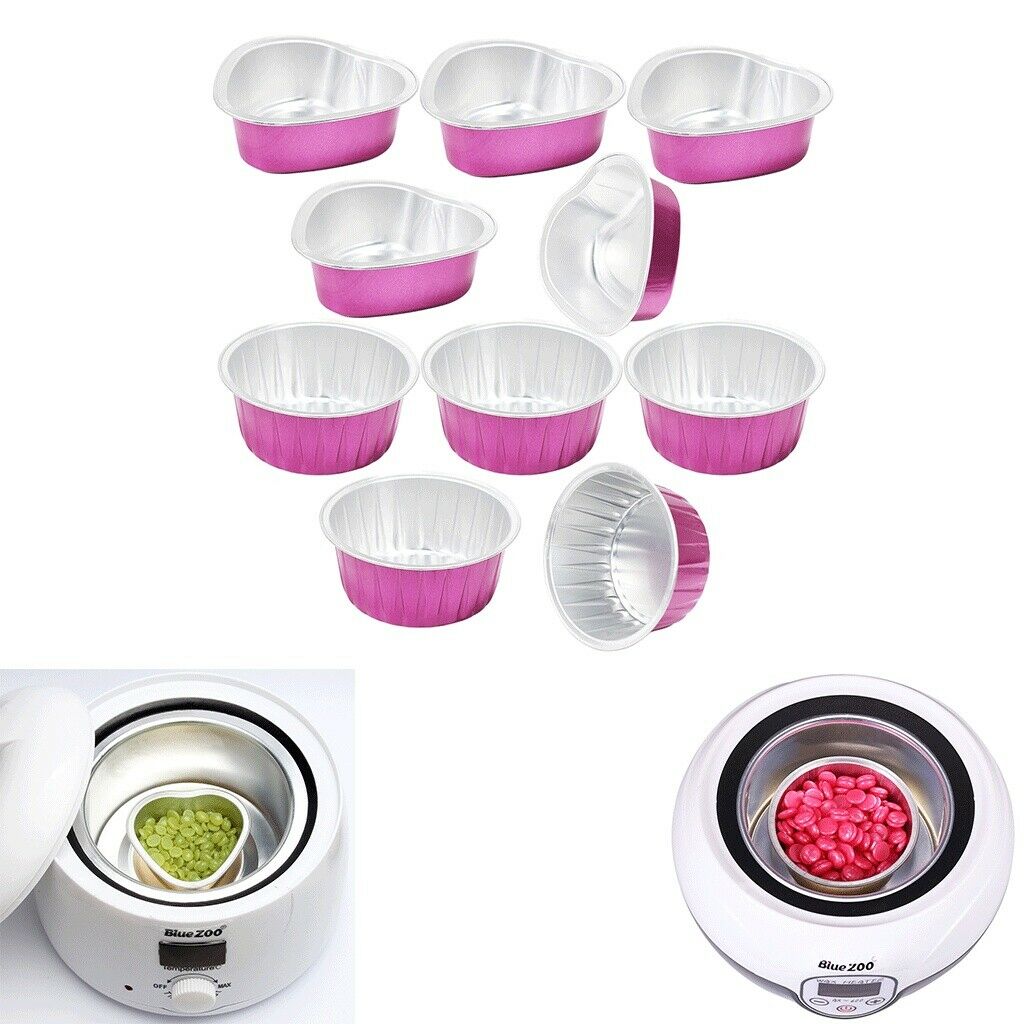 Lot 10pcs Wax Melting Bowl for Home Waxing Full Bikini Hair Removal Supplies
