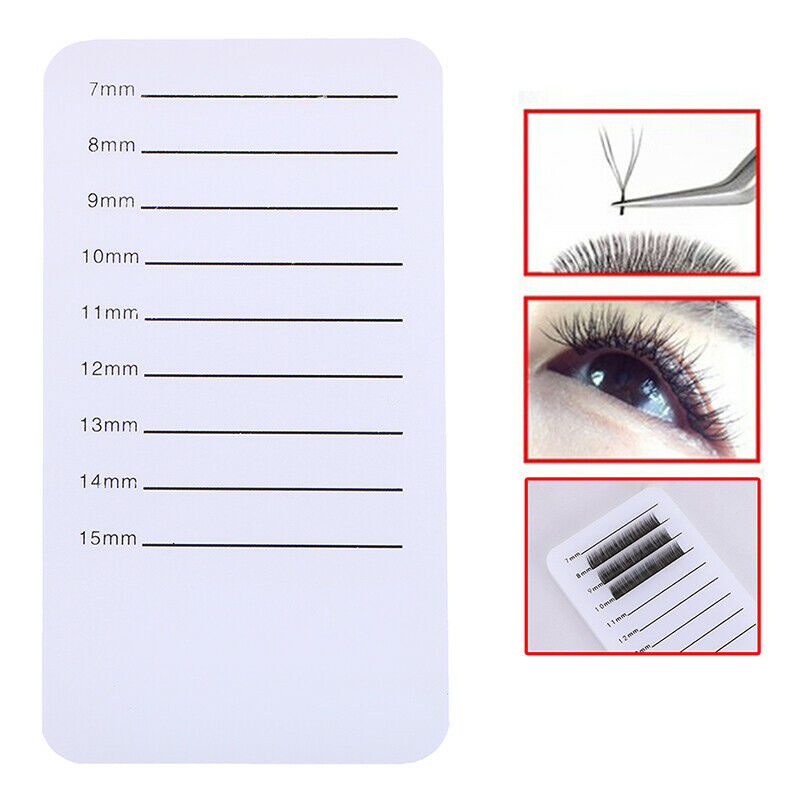 7-15mm Acrylic Adhesive Eyelash Pad Extension False Eyelash Pallet HolderBDAU