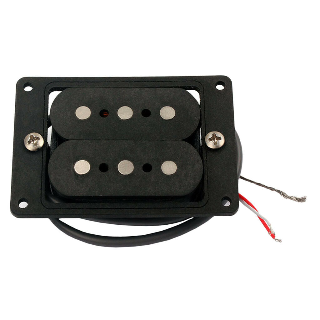 Black Humbucker Pickup Pickup 3-String Guitar Accessory