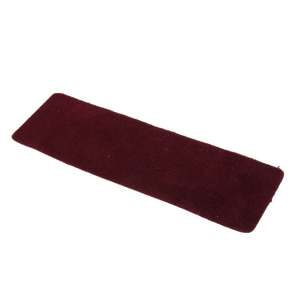 Faux Leather Anti Slip Mat for Ukulele Repair&Maintenance Parts Wine Red
