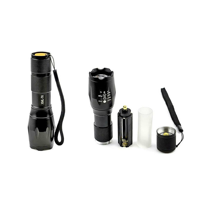 Flashlight Tactics Ultra Powerful - Lamp Of Pocket LED - Xml T6 - New