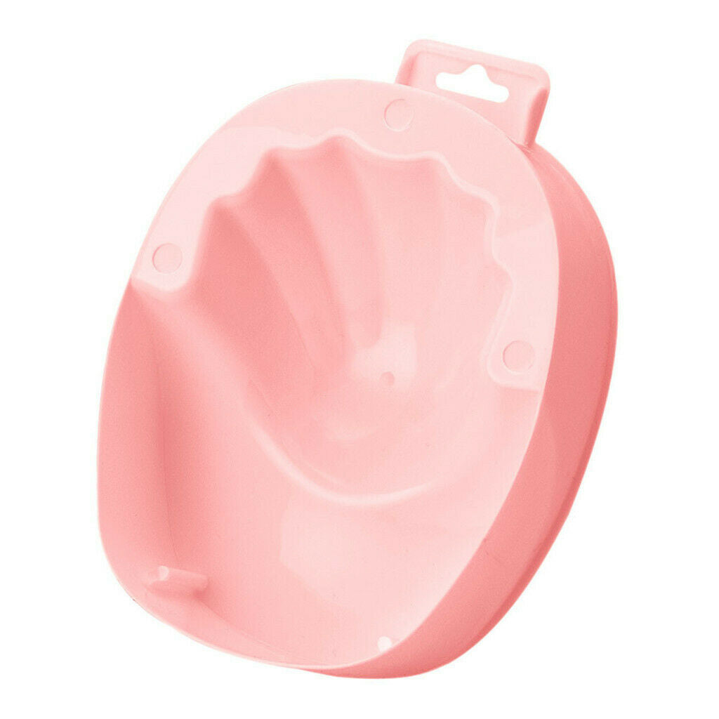 5 Pieces Nail Art Manicure Care Soak Bowl Polish Remover Soak Tray Pink