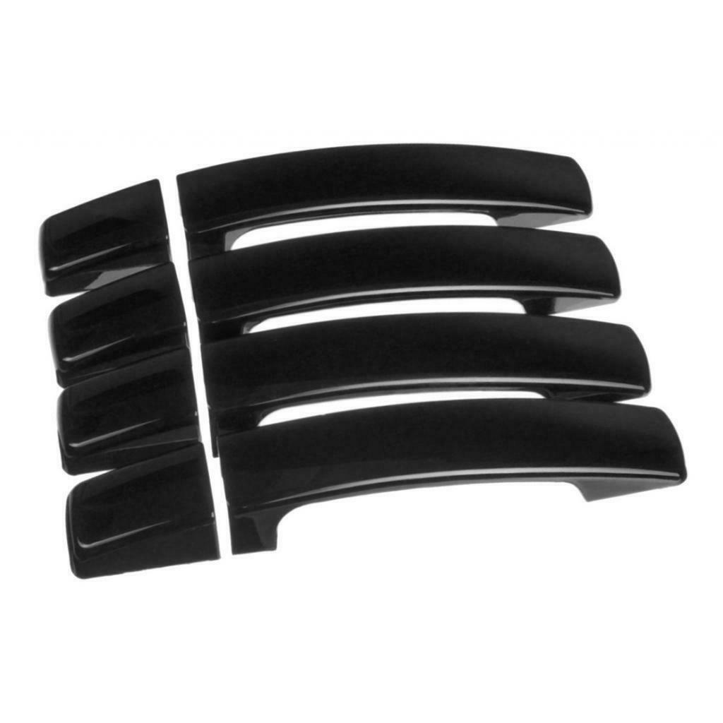 8Pieces Door Handle Cover For LR Range Rover Sport LR2 2005-2009 Gloss Black