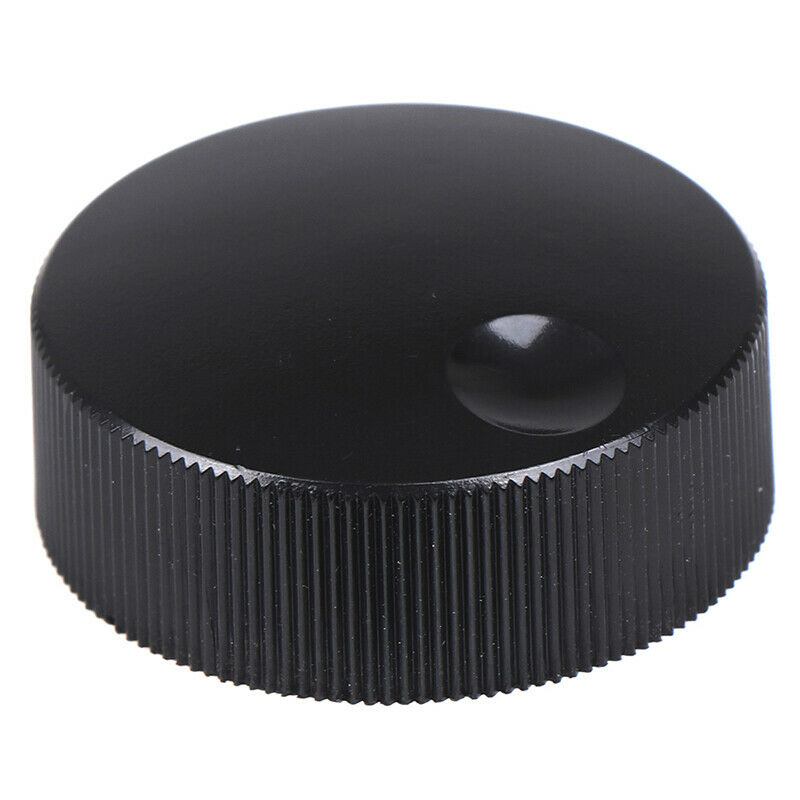 32.5x13mm Volume Control Black Plastic Knob for 6mm Potentiometer NL