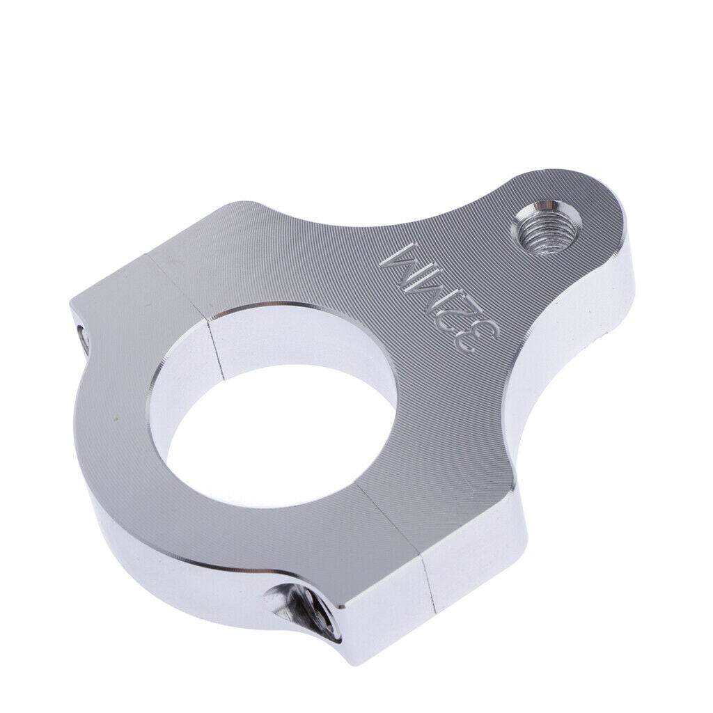 2X 32mm Aluminum Bike Steering Damper Clamp Bracket Fork Frame Mounting Clamp
