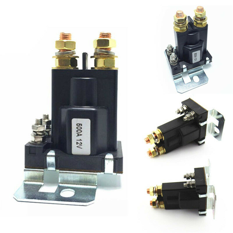 12V/24VDC 500A Winch Relay On/Off Car Auto Power Dual Battery Isolator Relay BDA