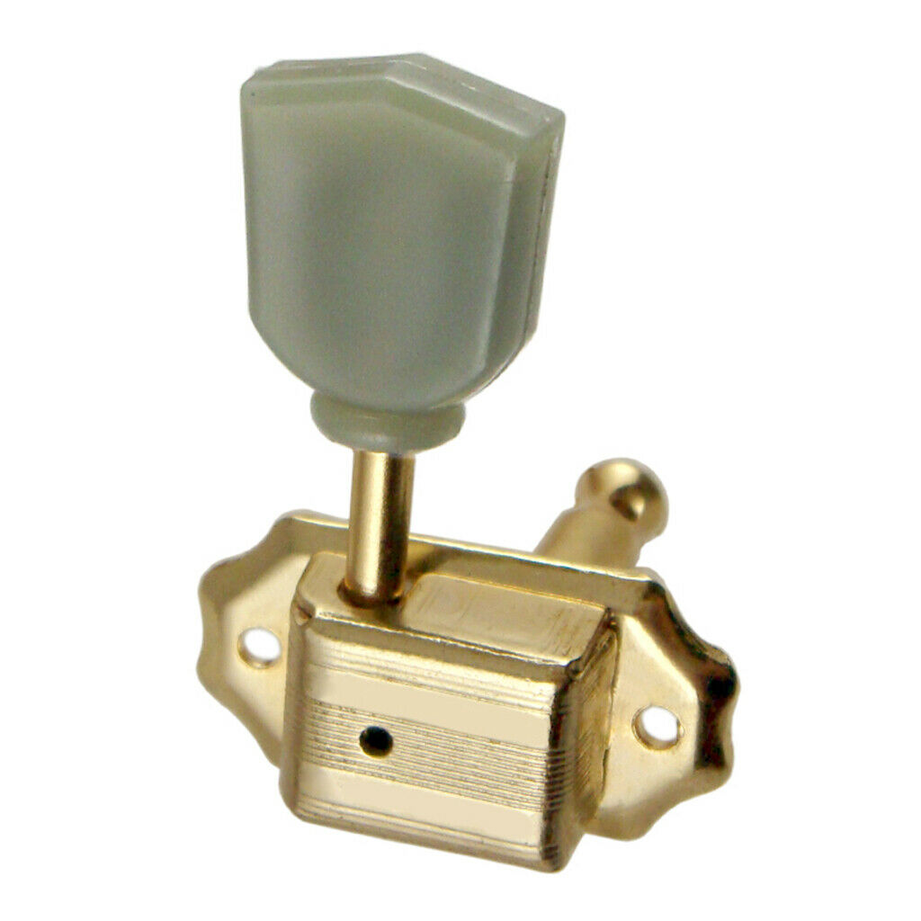 Electric Guitar Tuning Pegs Tuners Tulip Button for Acoustic Guitars 3R 3L