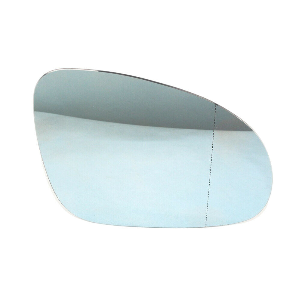 Right Exterior Mirror Glass Parts Compatible with Volkswagen Golf MK5 Blue