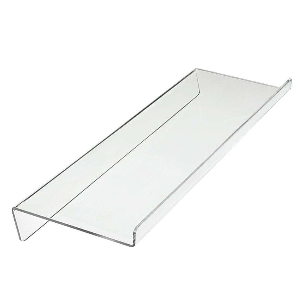 Acrylic Tilted Keyboard Stand Riser for Office Desk, Home Table