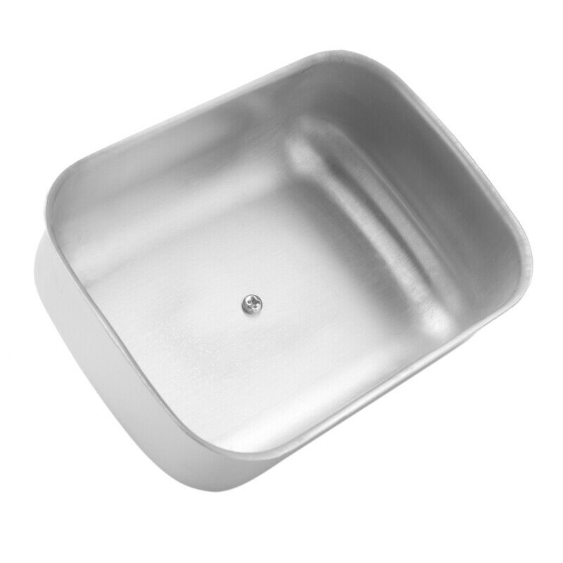 Stainless Steel Butter Dish Box Container Elegant Cheese Server Storage KeeperV1