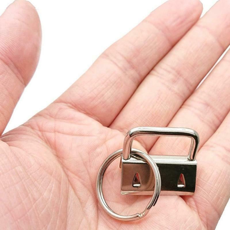 70 Pieces/Set Keychain Hardware Set Key Lanyard Key Chain Making Tassels Set