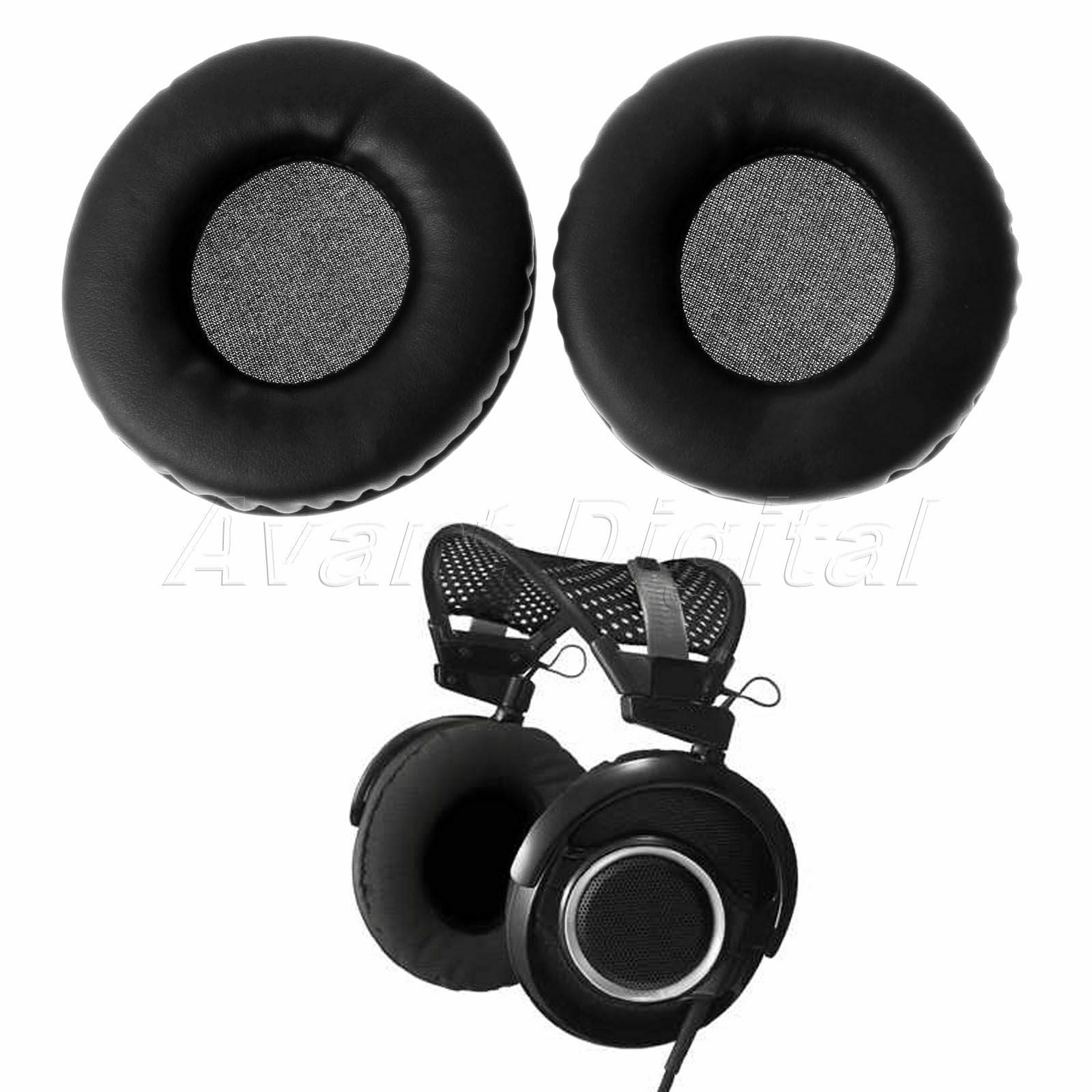 1.57" Inner Dia Earphone Cushions Earpads For Sony  V500DJ Headphone