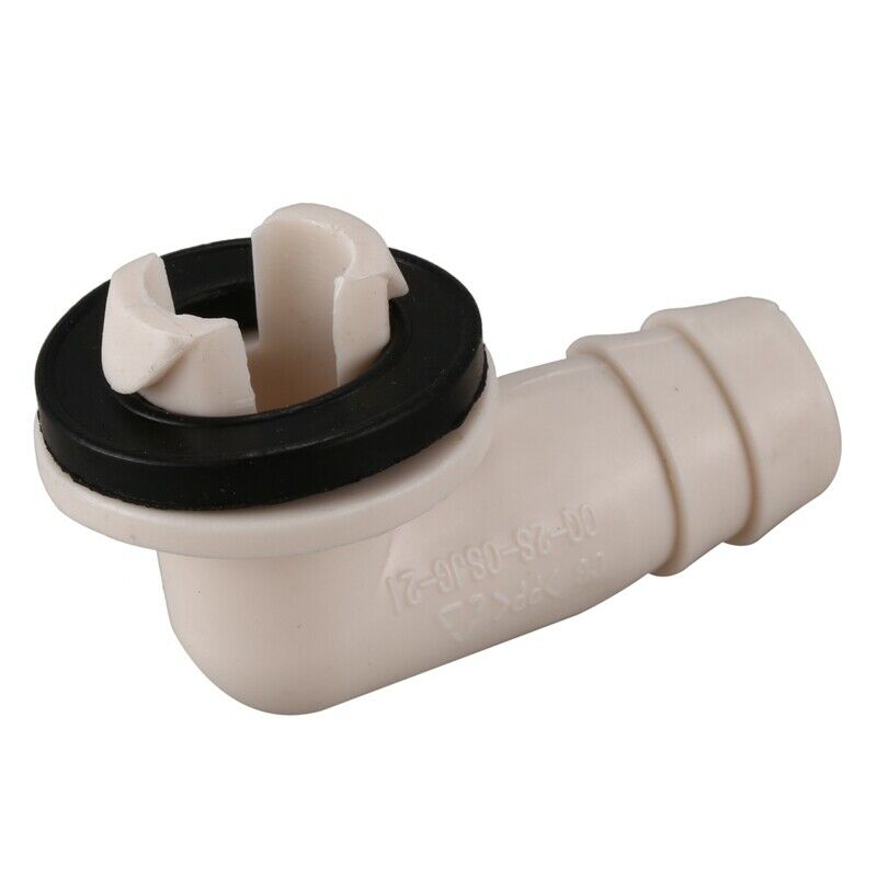 1X(Air Conditioner Ac Drain Hose Connector Elbow Fitting with Rubber  for Mini9)