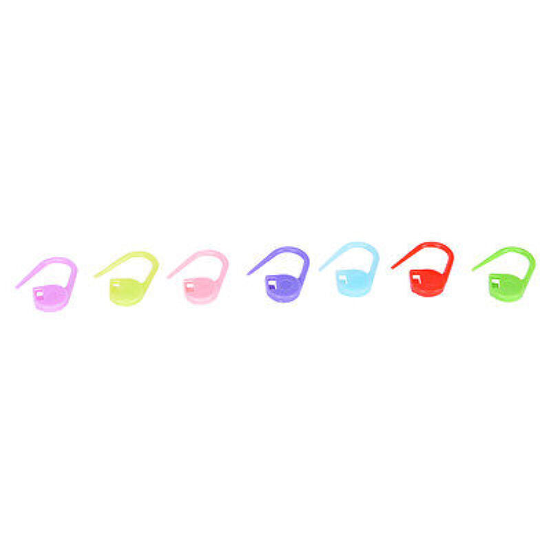 50 Pcs/set Needle Clip Plastic Mini Knitting Crochet Locking Stitch Sewing_B Qx