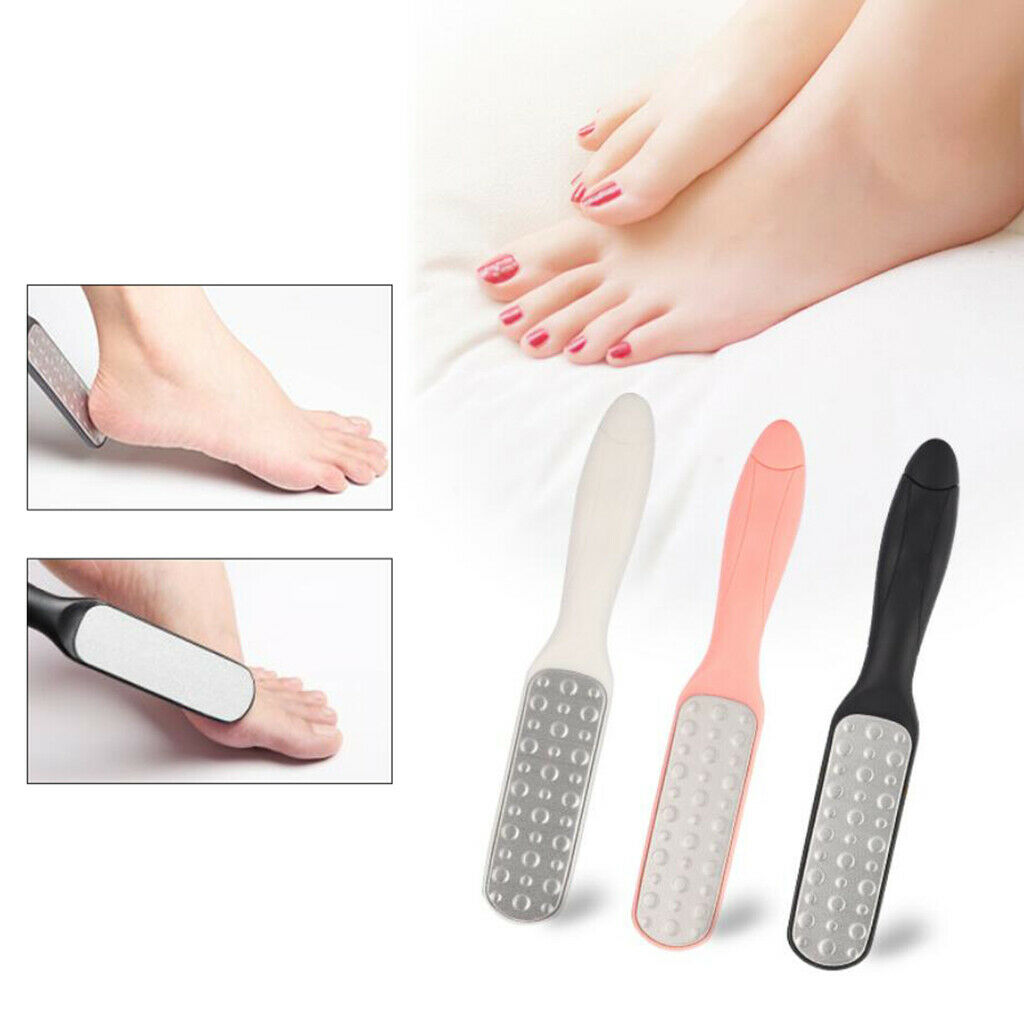 Foot Grinder Exfoliates Double-Sided Pedicure for Cracked Skin Blue