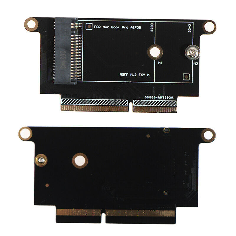 NVMe M.2 NGFF SSD Adapter Card For Laptop macbook A1708  2016 20.l8