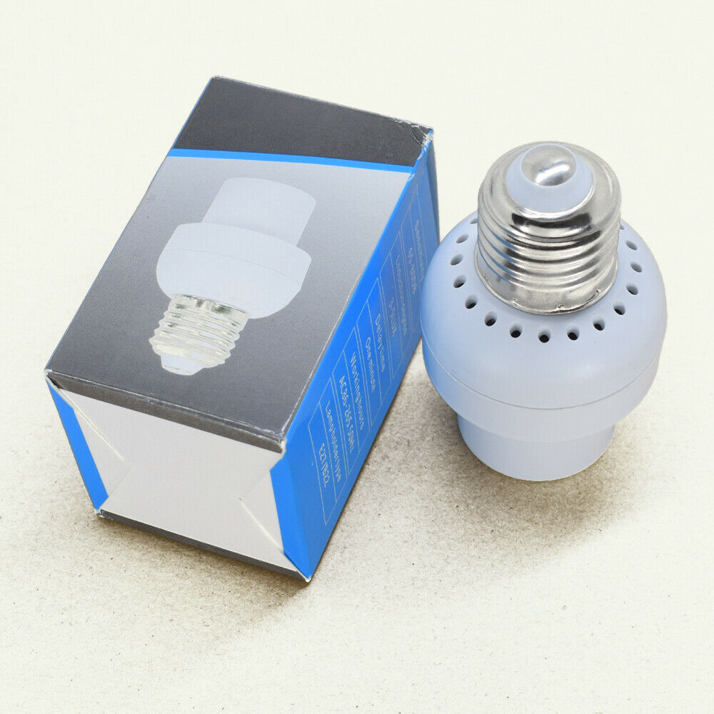 1pc E27 Sound Control Induction LED Halogen CFL Light Bulb Holder Socket Adapter