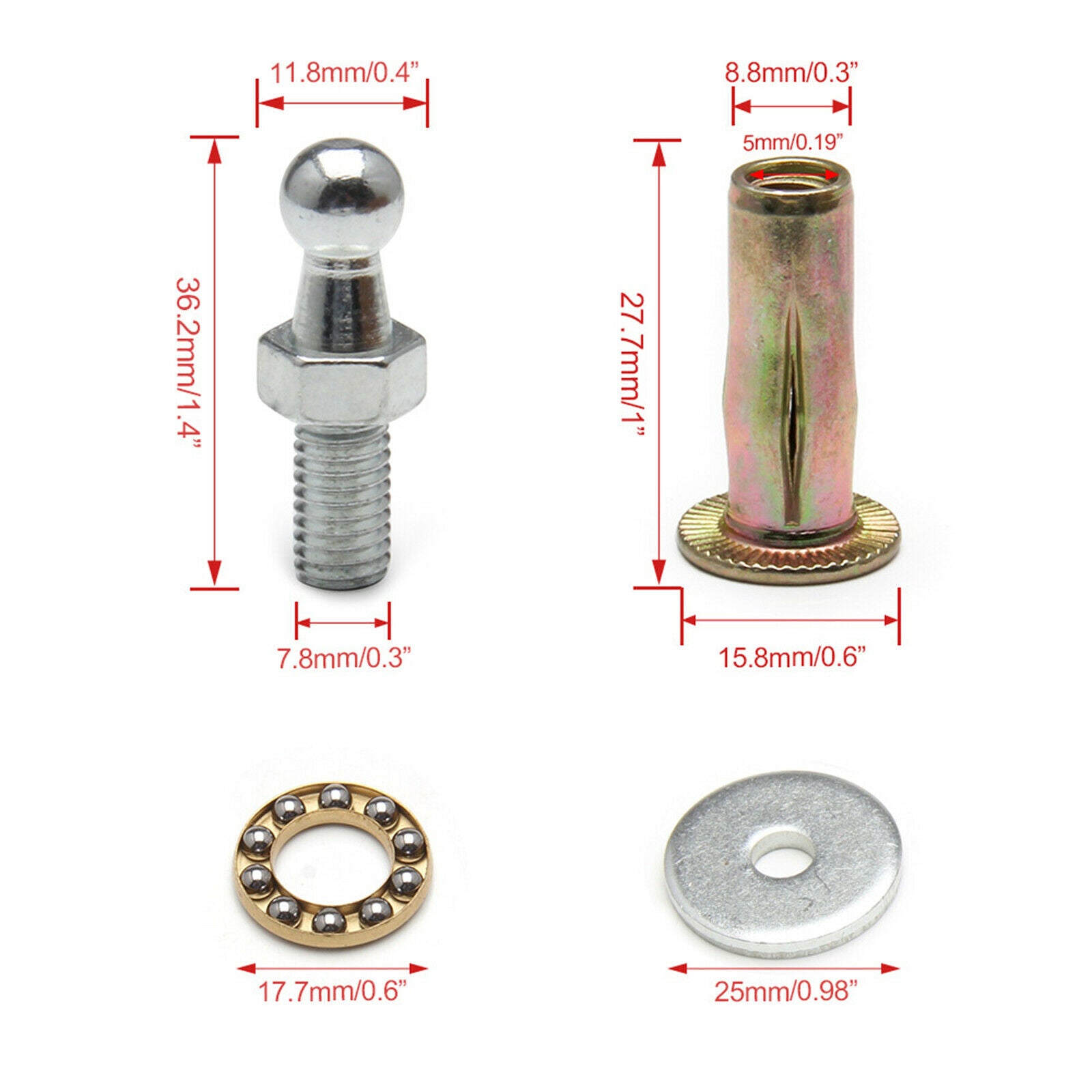 Premium Trunk Tailgate Assist Shock Fit for Chevrolet  /Sierra