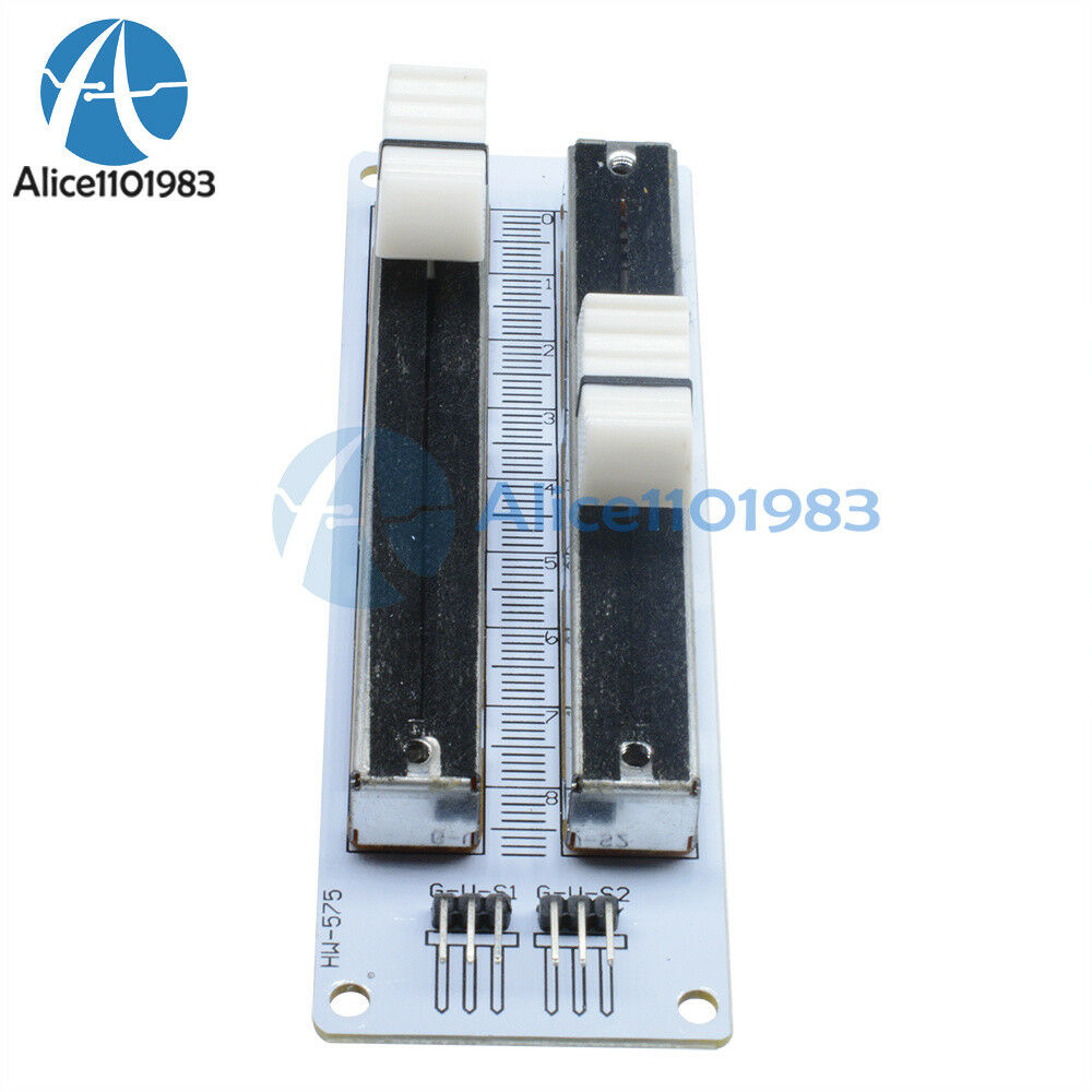 10K Double Row Sliding Linear Potentiometer Simulation Electronic Block Module