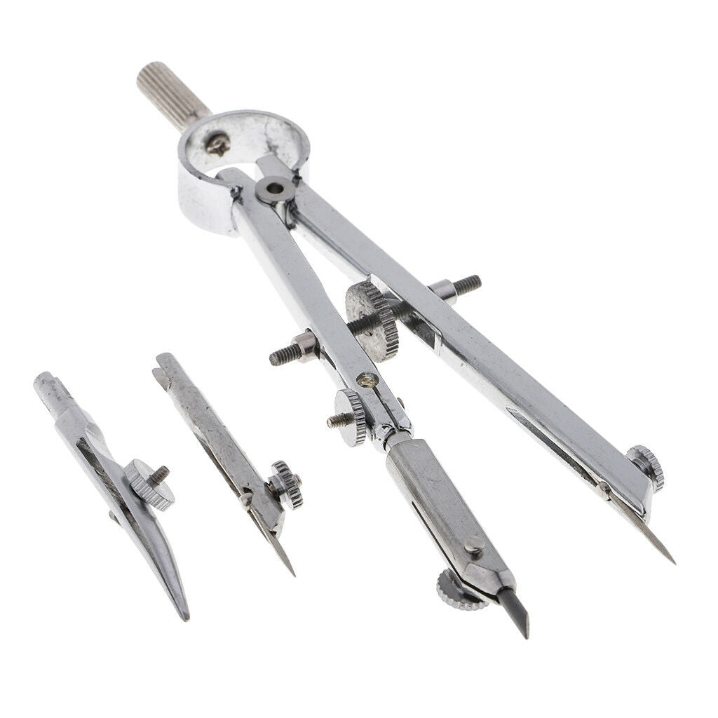 Professional Metal Bow Compass For Geometry Math Drawing Drafting Schools