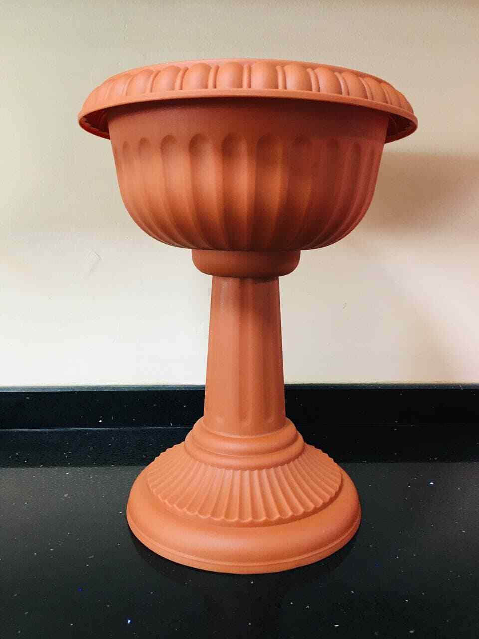 Plastic Flower Plant Pot Holder Stand Indoor Outdoor Garden Home Decor, SL