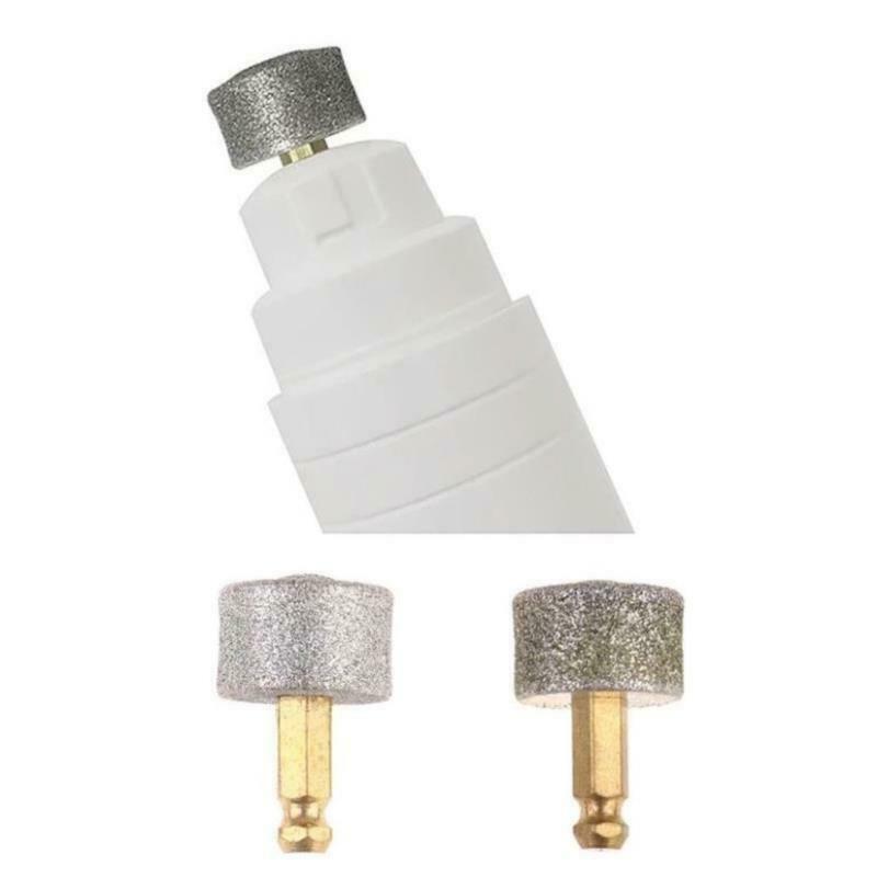 2pc Electric Nail Polisher Wheel Replacement Grinding Head Pet Nail Grinder H Kt