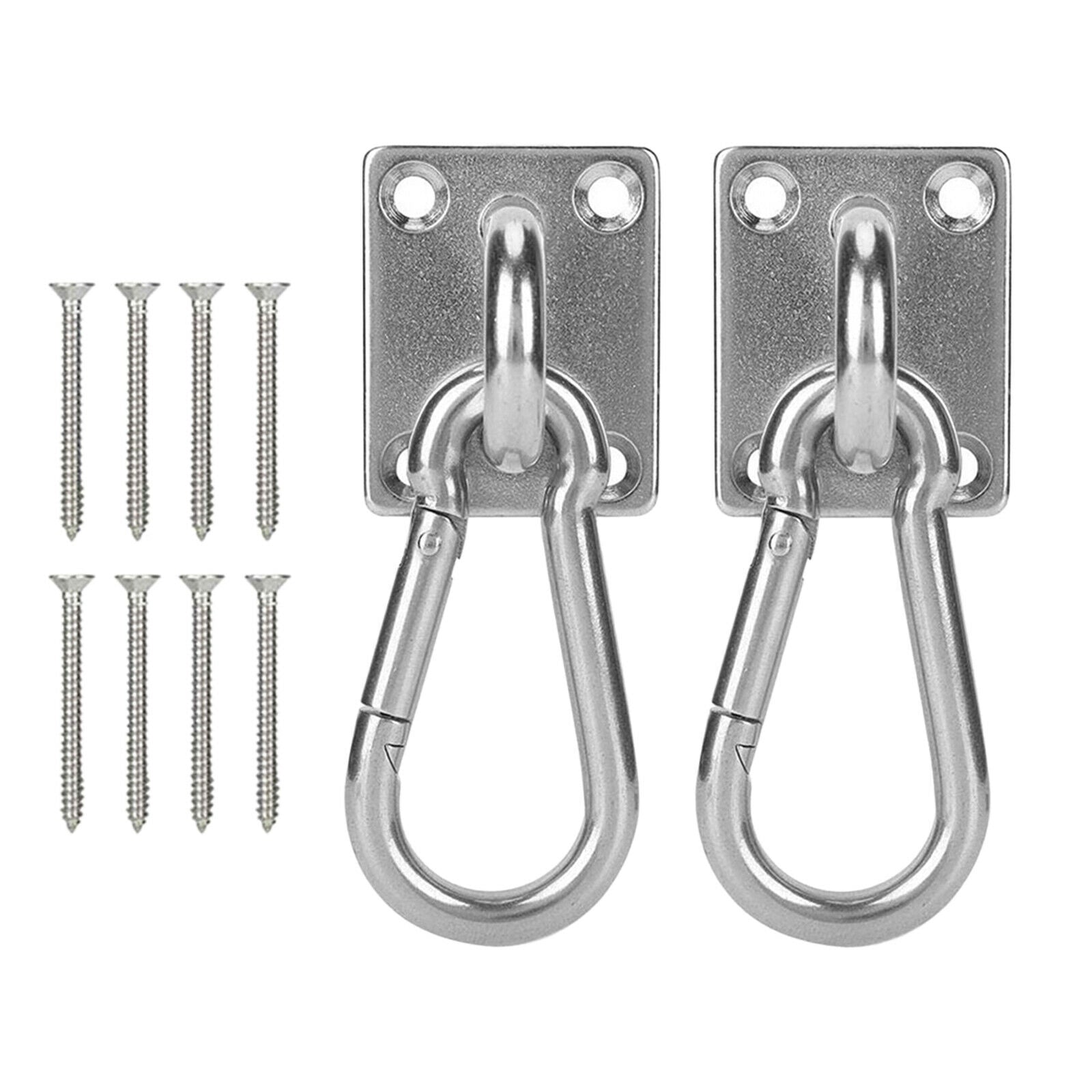 M6 Ceiling Anchor Buckle Swing Pad Eye Plate Hook Hanger Carabiner Hardware