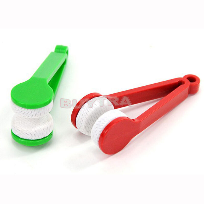 Stylish Mini Sun Glasses Eyeglass Microfiber Brush Cleaner BD