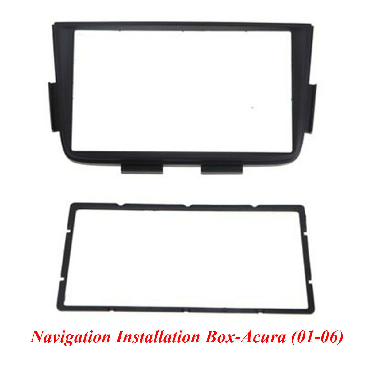 For 01-06 ACURA MDX ABS Plastic Radio Navigation Installation Box Frame Panel