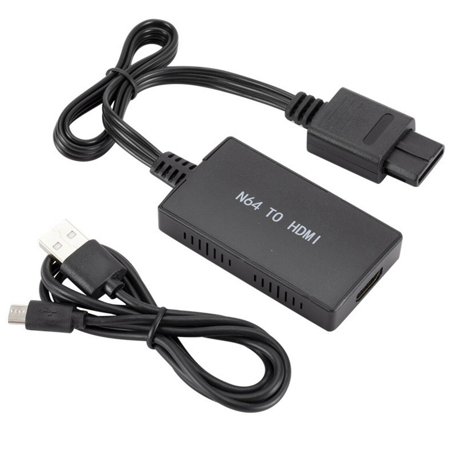 1 Set N64 To HDMI Converter Adapter Plug and Play Tools for N64 Consoles